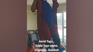 Aerial Yoga, Siddhi Yoga Centre, Silpukhuri, Guwahati