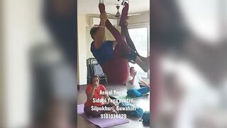 Aerial Yoga, Siddhi Yoga Centre, Silpukhuri, Guwahati