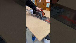 Unique Flexible Rail ???? #woodworking #shorts #howto #carpenter #circularsaw #woodwork