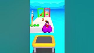 Twerk Race funny short video game series ???? #shorts