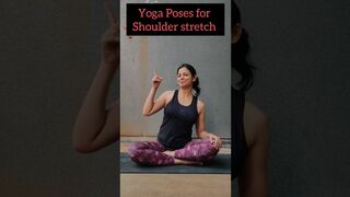 3 best Shoulder Stretches for everyone#yoga#shoulderstretch#yogawitvarsha#stretching#health#trending