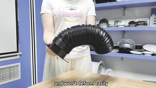 Hvac system double layer pvc flexible ventilation air ducting pipe for fan