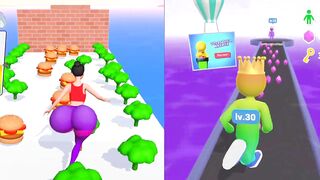 ✅Twerk Race ???? Giant Rush - Max Level ASMR Gameplay iOS, Android Walkthrough Mobile Game | MrRizzini