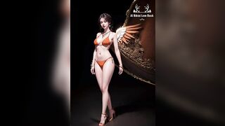 4K Ai Lookbook | Beautiful Angel Bikini | Ai model #bikini #aimodel #ai #aiart #stablediffusion