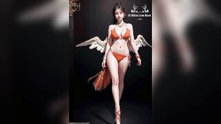 4K Ai Lookbook | Beautiful Angel Bikini | Ai model #bikini #aimodel #ai #aiart #stablediffusion