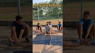 leg stretching 1 exercise improve your running speed kaise badaye #legsday #stretching #run #shorts