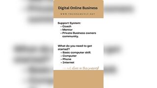 How to start your own online business today - Free webinar - flexible side hustle for extra income.