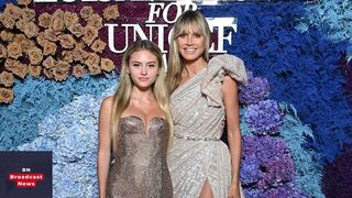 Heidi Klum and daughter Leni pose together again for lingerie ad despite past backlash