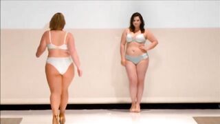 Plus size models bikini