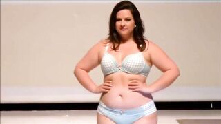 Plus size models bikini