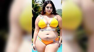 Empowering Beauty and Finance: Meet Neha, the Plus-Size Bikini Confidence Icon from Mumbai