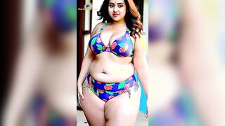 Empowering Beauty and Finance: Meet Neha, the Plus-Size Bikini Confidence Icon from Mumbai