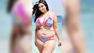 Empowering Beauty and Finance: Meet Neha, the Plus-Size Bikini Confidence Icon from Mumbai