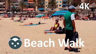 Bikini beach of Mallorca Spain Beach, sun, girls Platja de Can Pastilla