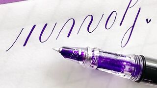 Manga Fountain Pen with Semi Flexible Maru nib. Large Capacity Piston filled dip pen alternative ????