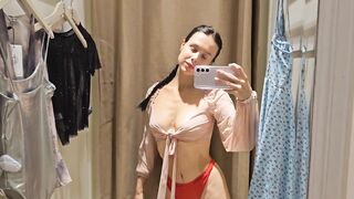 Transparent lingerie and clothes Try On Haul