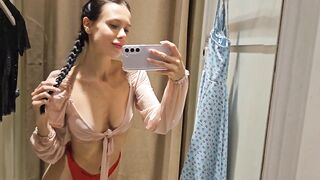 Transparent lingerie and clothes Try On Haul