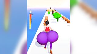 Twerk Race 3D - Running Game Level 2 #short #shorts#viralshort #viral