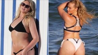 Iskra Lawrence..Swimsuit bikini 2023- Swimsuit High Waist Bikinis Micro Bikini Try on Haul