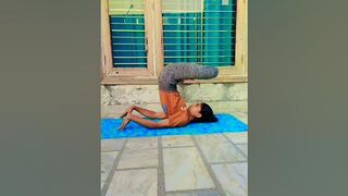 Advanced yoga pose /Padam sarvangasana /#yoga #trending #viral #youtubeshorts