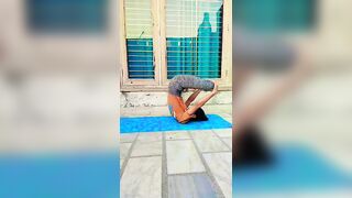 Advanced yoga pose /Padam sarvangasana /#yoga #trending #viral #youtubeshorts