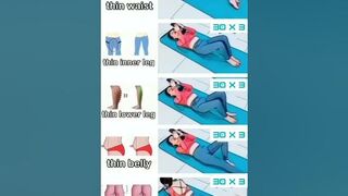 Weight loss exercise at home #fitnessroutine #weightlosstransformation #yoga #shots