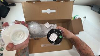 QYBEEDE Electric Cleaning Flexible Arm Brush Kit Unboxing