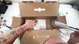 QYBEEDE Electric Cleaning Flexible Arm Brush Kit Unboxing