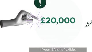 Flexible Stocks & Shares ISAs explained in 90 seconds.