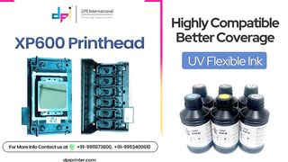 XP600 Printhead... Highest Quality Color Output UV Flexible Ink Compatible with XP600 Printhead