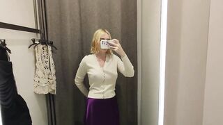 Dry vs Wet: See-through Try on Haul and Transparent Fabric Test - Shirt Test