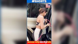 Malaika Arora Spotted At Yoga Class In Bandra #malaikaarora #shorts | BTV Bharat