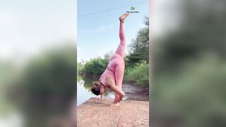 Yoga Poses | Goa | Lakeside | Yoga with Urmi Pandya