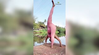 Yoga Poses | Goa | Lakeside | Yoga with Urmi Pandya