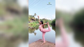 Yoga Poses | Goa | Lakeside | Yoga with Urmi Pandya