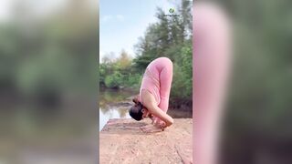 Yoga Poses | Goa | Lakeside | Yoga with Urmi Pandya