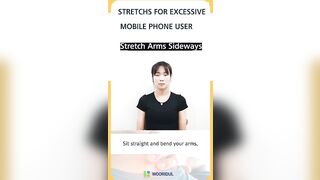 Essential stretching that you must do if you use your smartphone for more than 30 minutes#Shorts