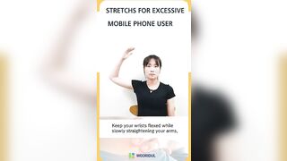 Essential stretching that you must do if you use your smartphone for more than 30 minutes#Shorts