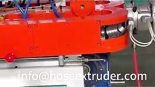 PP 38mm Flexible extension corrugated pipe extrusion machines