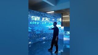 Curved LED display screen Flexible led display #advertisingleddisplay