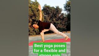 Best yoga poses for a flexible and strong spine #yoga #yogaworkout #motivation #fitness #health