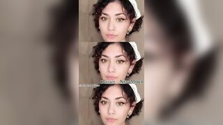 UNICOEYE Contact Try on #unicoeye #eyemakeup #coloredcontacts