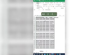 Stop Stretching Excel Columns #viral #ytshorts #ytshortsindia #msexcel #excel #windows10 #microsoft