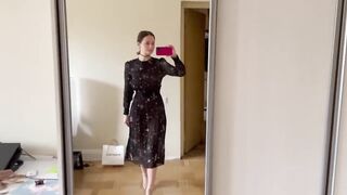 Try On Haul꞉ See Through Dresses, Clothes 1