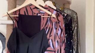 Try On Haul꞉ See Through Dresses, Clothes 1