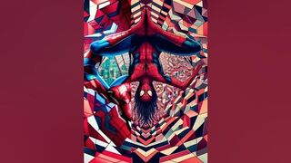 Spider-Man Yoga #yoga #spiderman #aiart #aifilter #opticalillusion