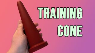 Sex Toy Review - Tantus Silicone Cone Small - Stretching Dildo for Anal Play and Booty Training