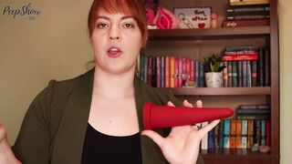 Sex Toy Review - Tantus Silicone Cone Small - Stretching Dildo for Anal Play and Booty Training