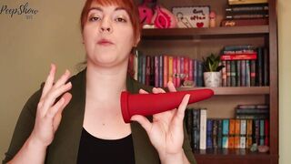 Sex Toy Review - Tantus Silicone Cone Small - Stretching Dildo for Anal Play and Booty Training