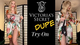 ???? Victoria Secret Diamond Panty DUPE!! Try-On Haul????